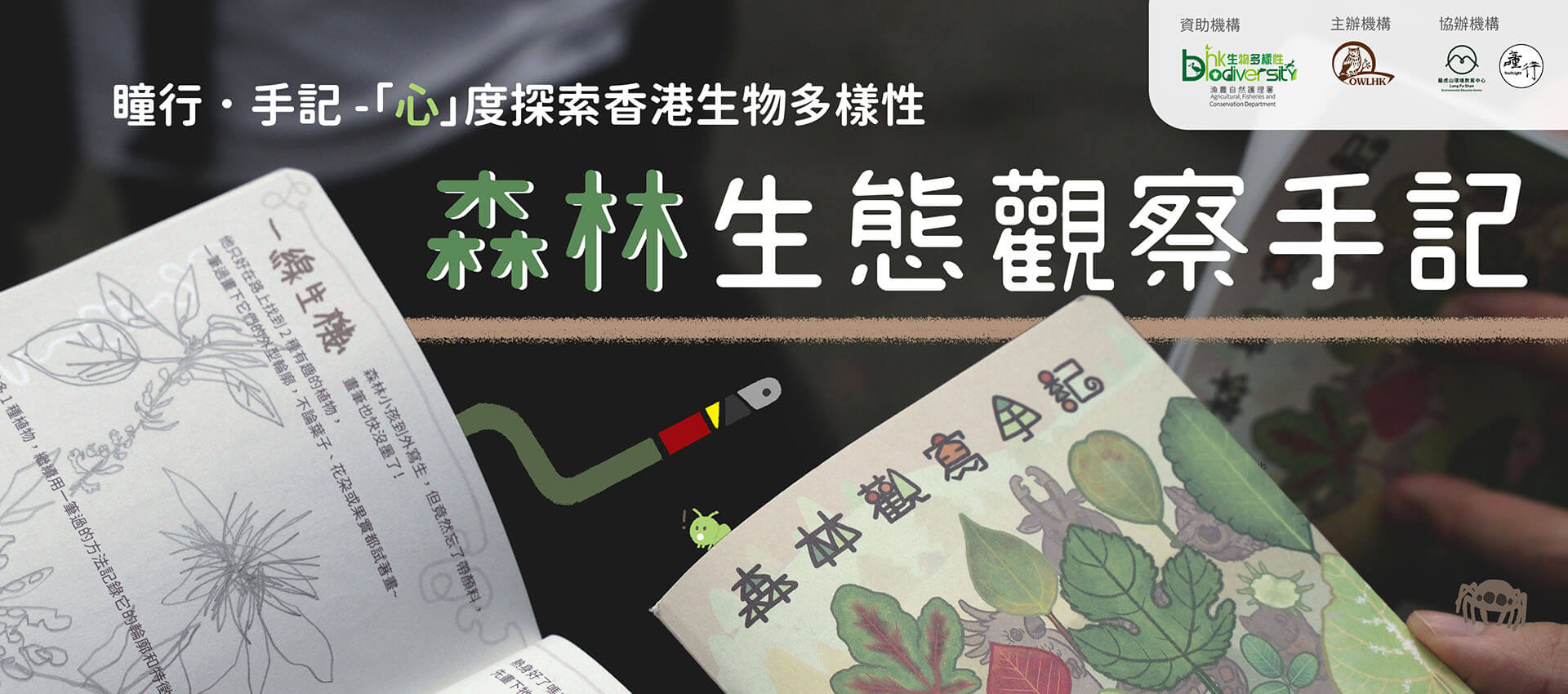 瞳行．手記 -「心」度探索香港生物多樣性 - 森林生態觀察手記