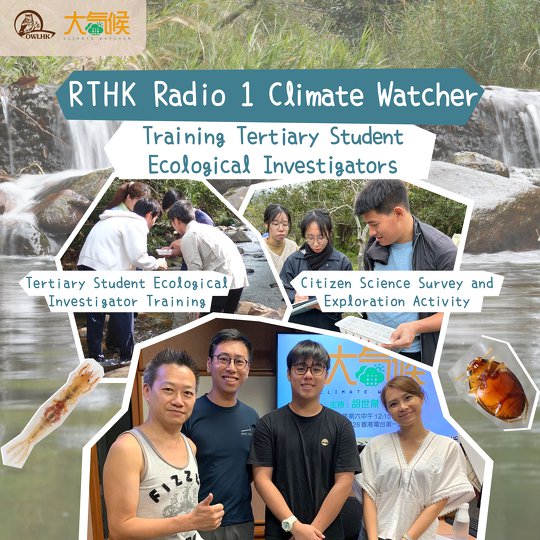 Climate Watcher | Training Tertiary Student Ecological Investigators
