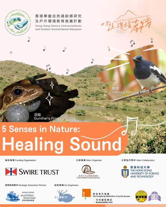 Beyond Environmental Education Article series #11:  5 Sense in Nature - Healing Sound