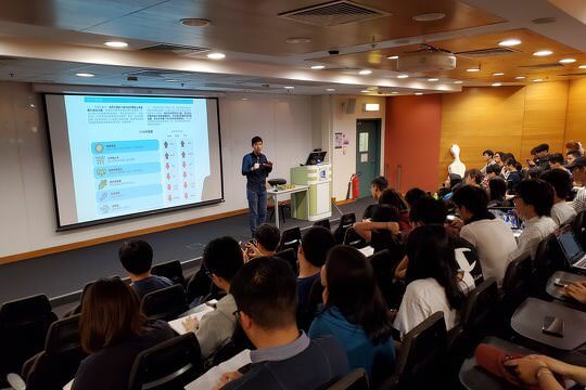 Invited by Dr. Alan Leung from BUCIE, OWLHK Founder and Education Director Dr. Xoni Ma shared the topic <a href="https://www.cie.hkbu.edu.hk/main/tc/college_news/college_news/1678" target="_blank">“Environmental Education and Sustainable Development - What we can do?”</a>, talking about how we can use creative and interactive education approaches to implement environmental education, with more than a hundred students majoring in environmental conservation, geography and resources management and tree management.