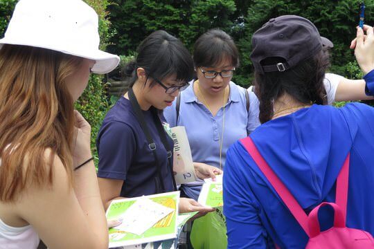 觀摩「森林水世界」研習課程