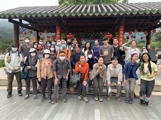 Group photo of Forest Village Citizen Scientist Day Camp 2022