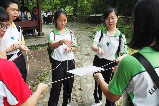 Outdoor Board Game Activity Day for Secondary School Students