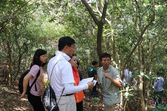 The field practical was led by OWLHK experienced tutors