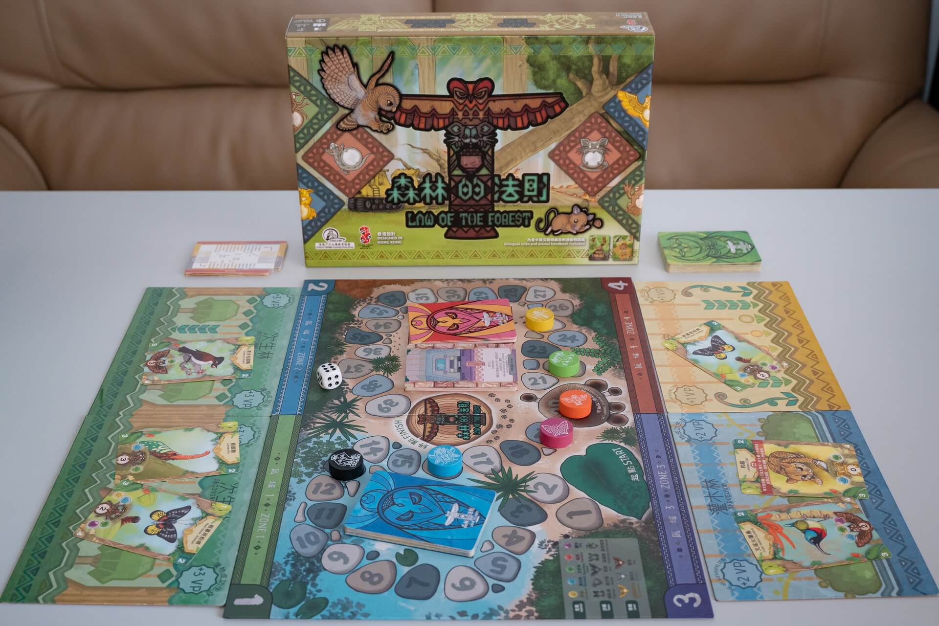 《森林的法則》桌遊活動