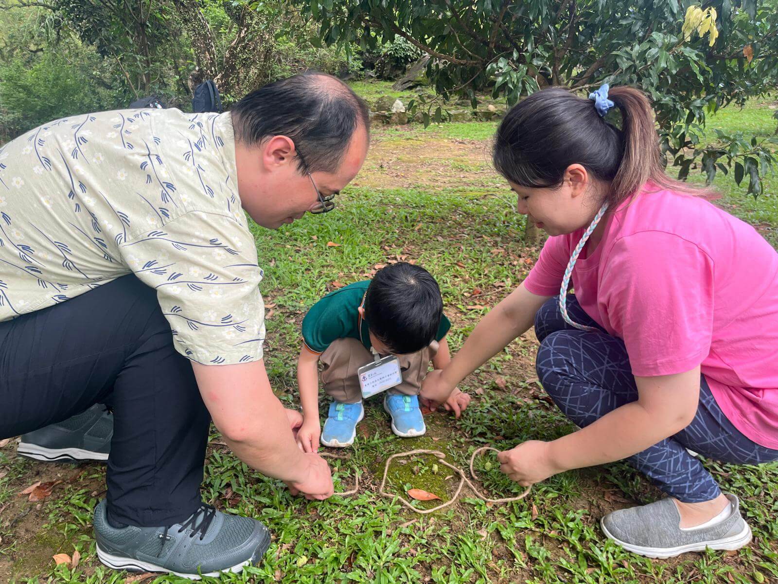 Family Forest Walk and Learn for Preschoolers